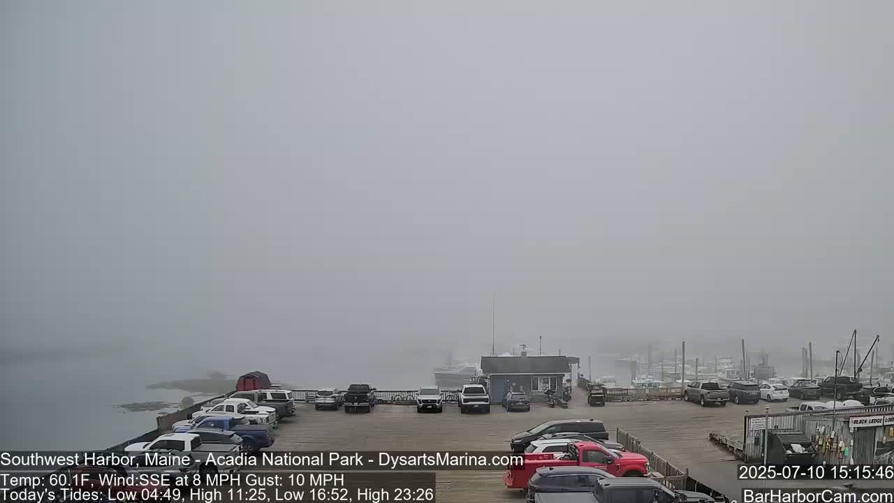 Acadia National Park, Southwest Harbor Live Cam - Maine, USA