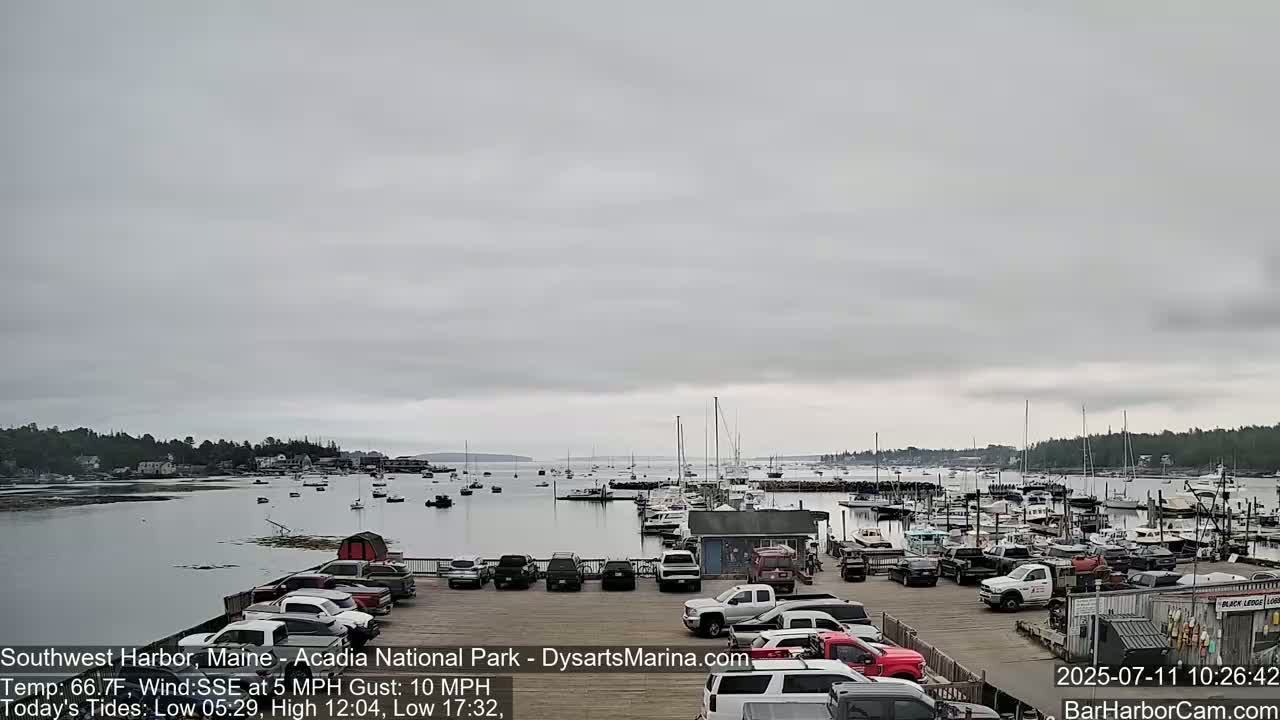 Acadia National Park, Southwest Harbor Live Cam - Maine, USA