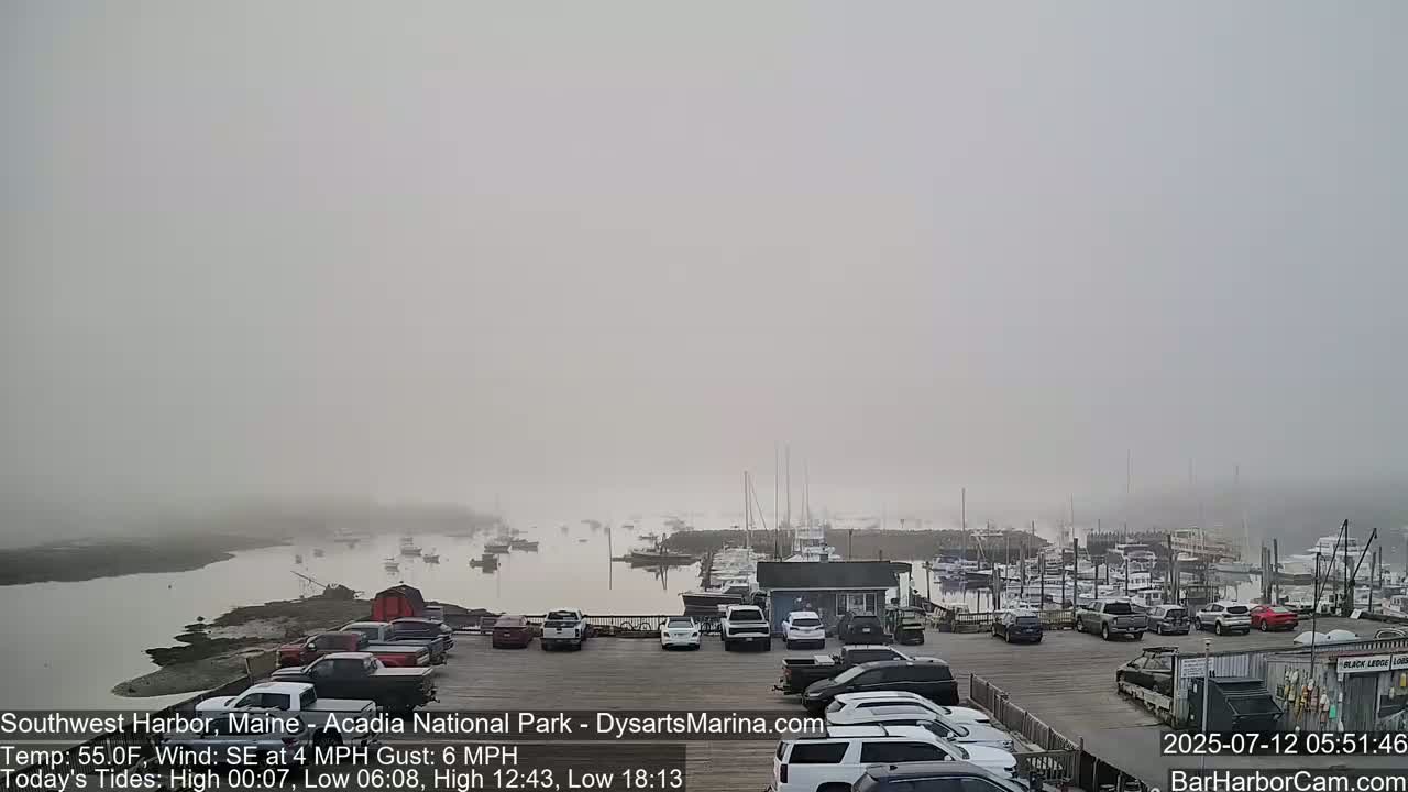 Acadia National Park, Southwest Harbor Live Cam - Maine, USA