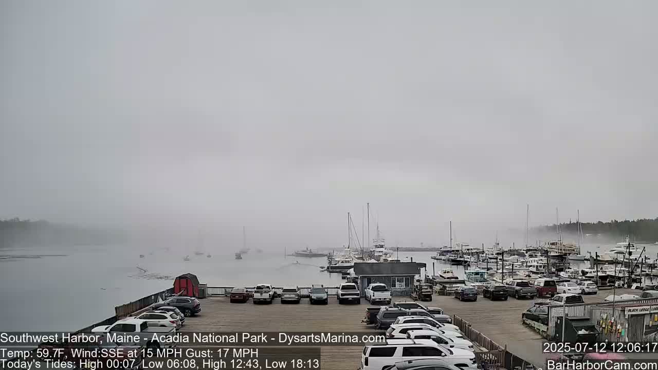 Acadia National Park, Southwest Harbor Live Cam - Maine, USA