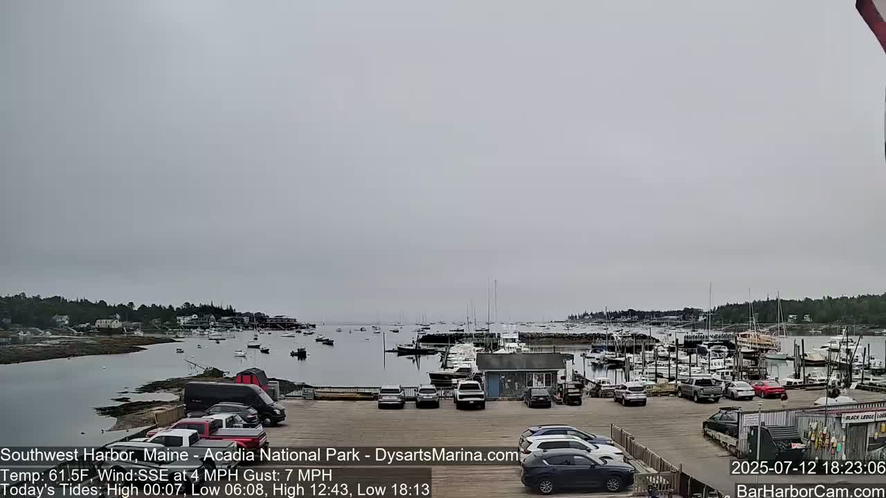 Acadia National Park, Southwest Harbor Live Cam - Maine, USA