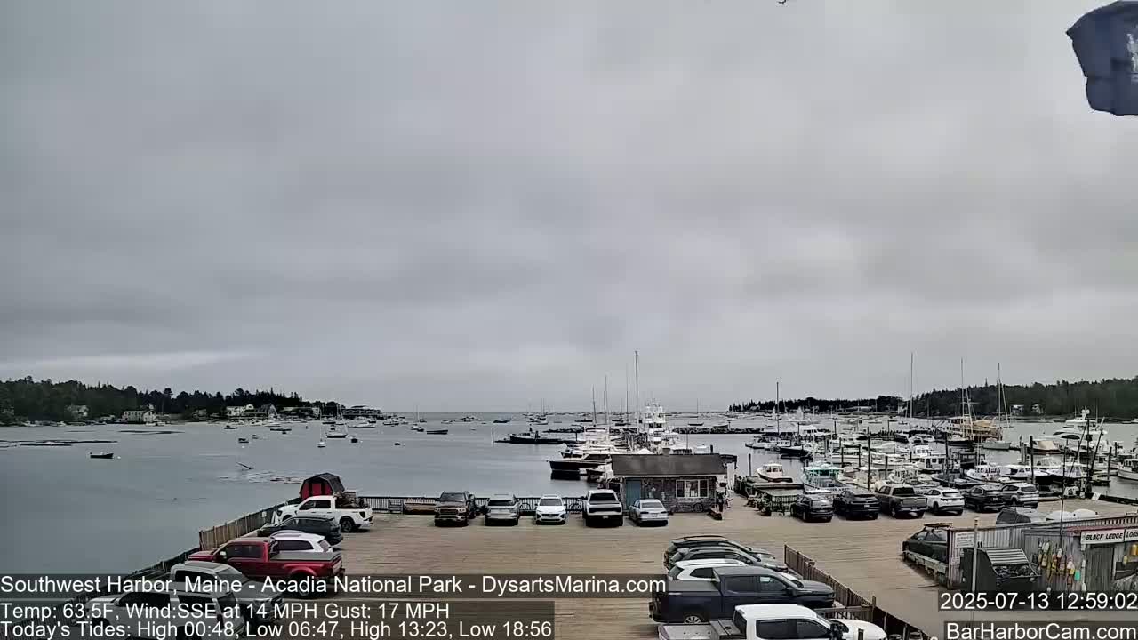 Acadia National Park, Southwest Harbor Live Cam - Maine, USA