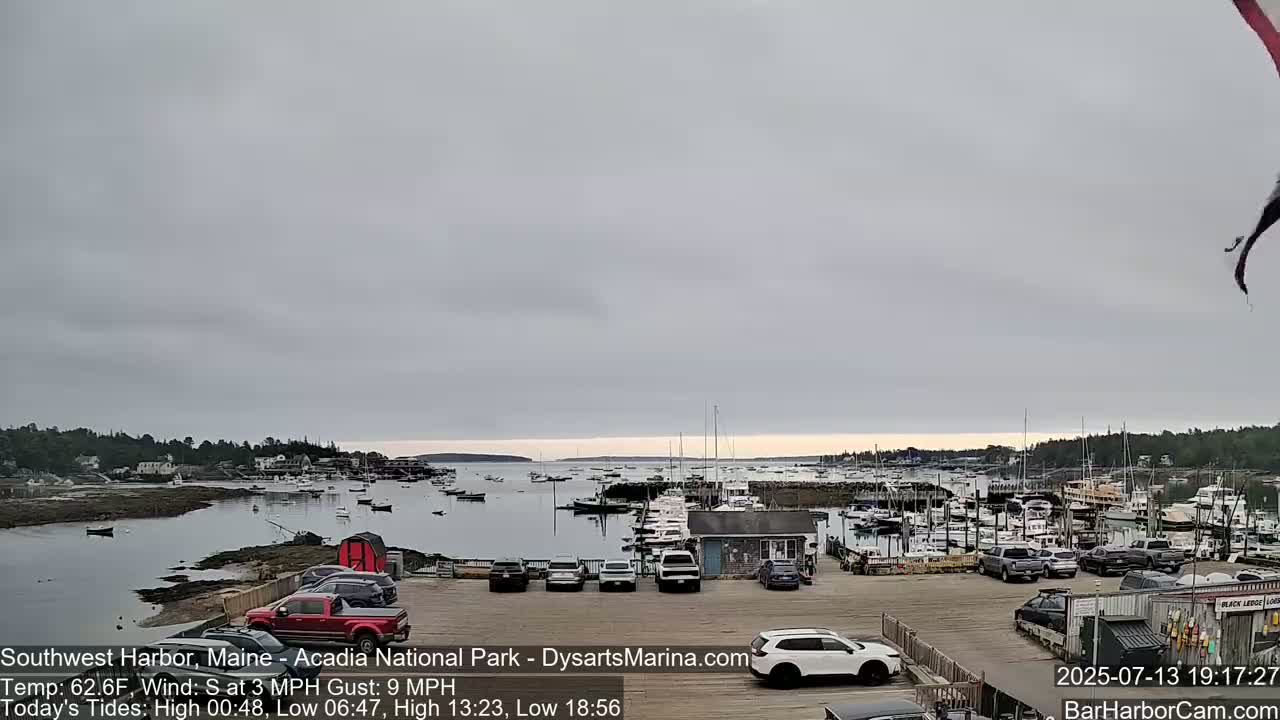 Acadia National Park, Southwest Harbor Live Cam - Maine, USA