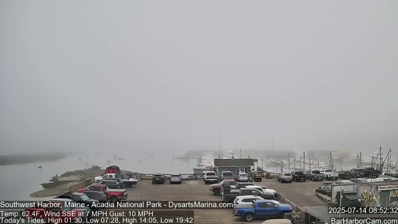 Acadia National Park, Southwest Harbor Live Cam - Maine, USA