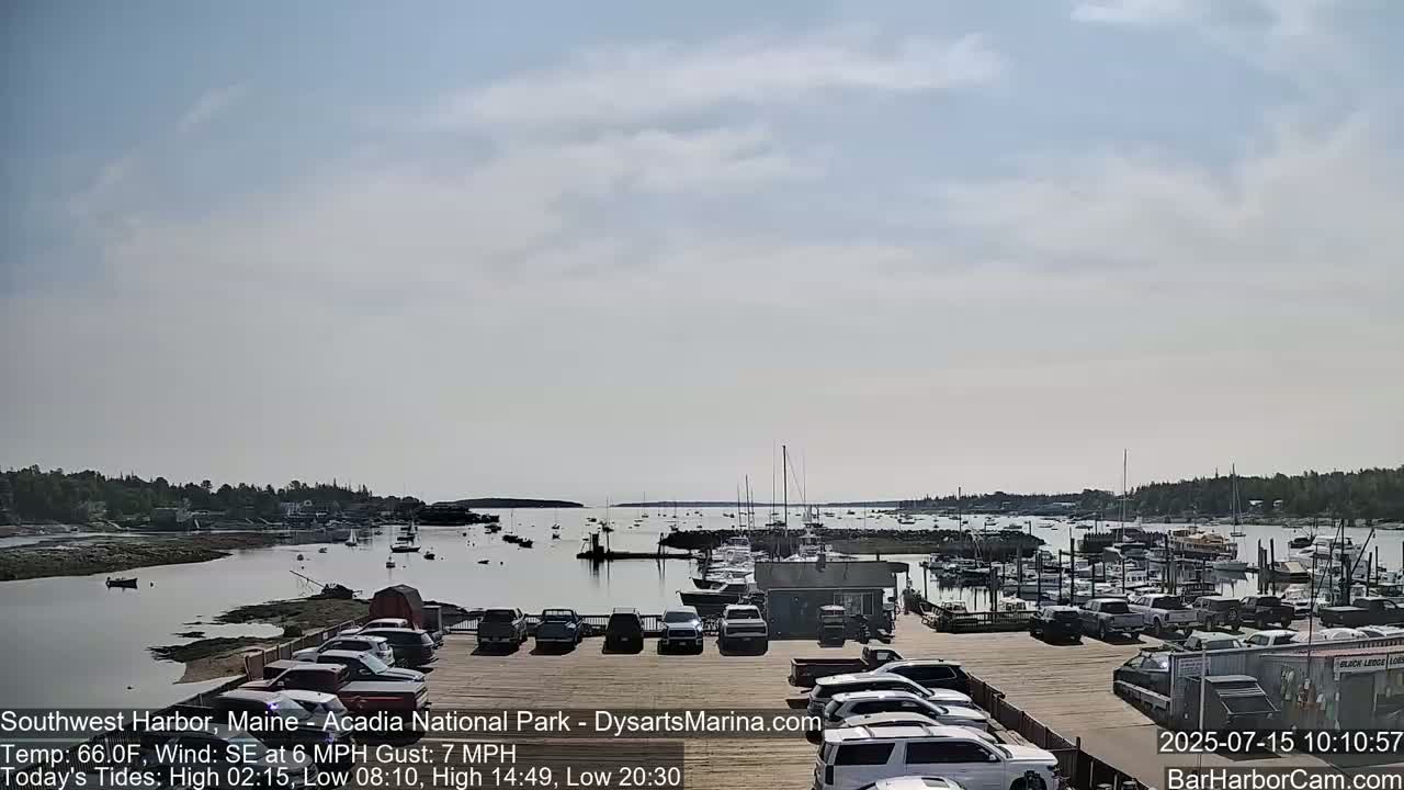 Acadia National Park, Southwest Harbor Live Cam - Maine, USA