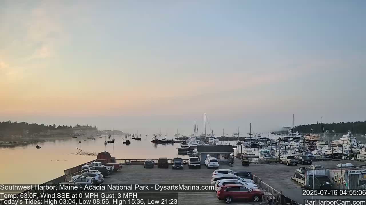 Acadia National Park, Southwest Harbor Live Cam - Maine, USA