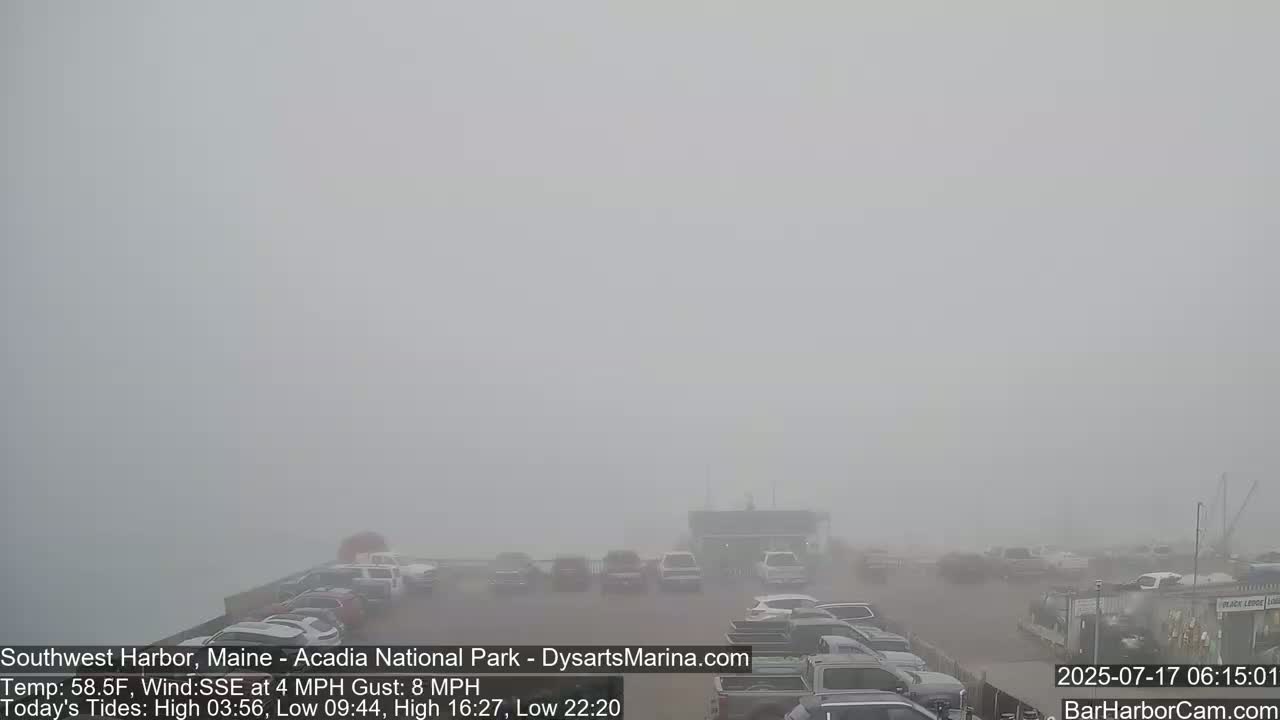 Acadia National Park, Southwest Harbor Live Cam - Maine, USA