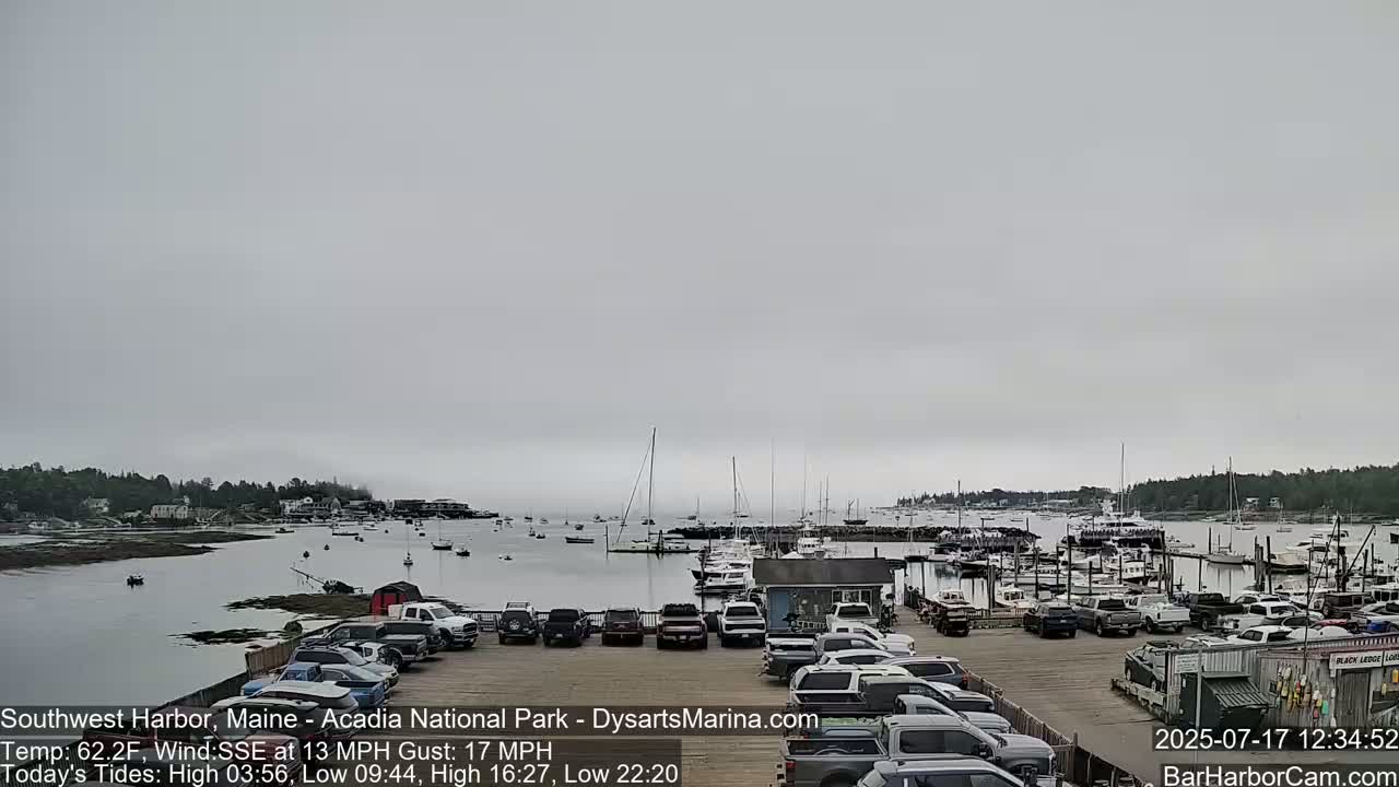 Acadia National Park, Southwest Harbor Live Cam - Maine, USA