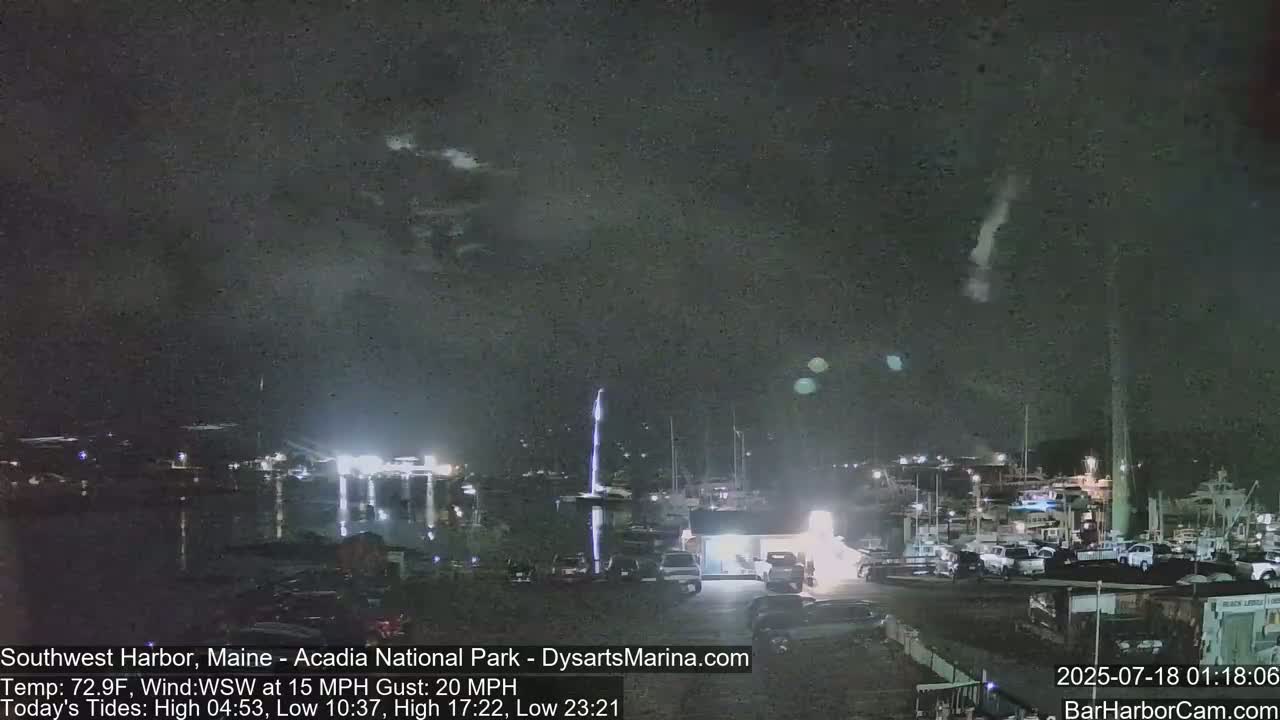 Acadia National Park, Southwest Harbor Live Cam - Maine, USA