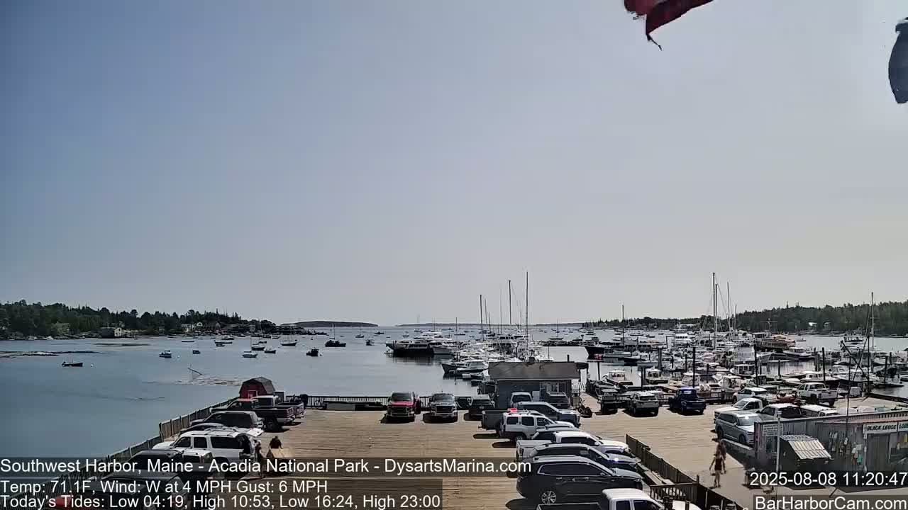Acadia National Park, Southwest Harbor Live Cam - Maine, USA