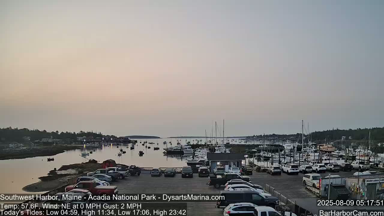 Acadia National Park, Southwest Harbor Live Cam - Maine, USA