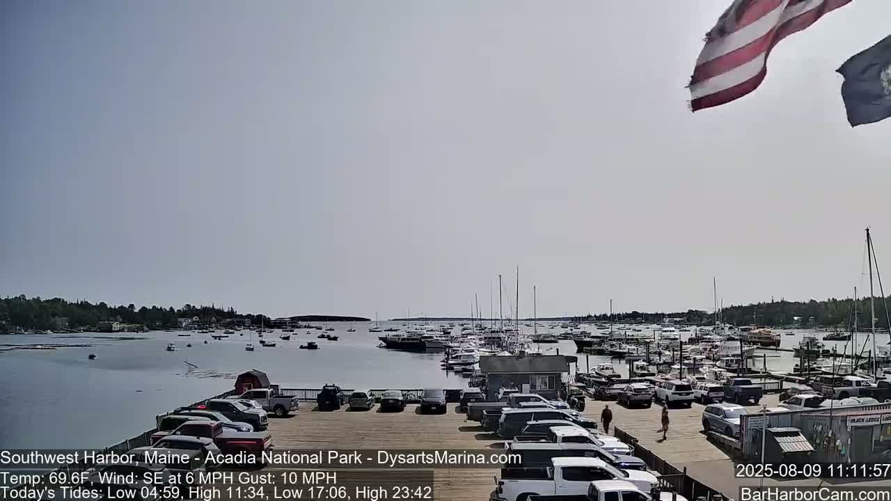 Acadia National Park, Southwest Harbor Live Cam - Maine, USA