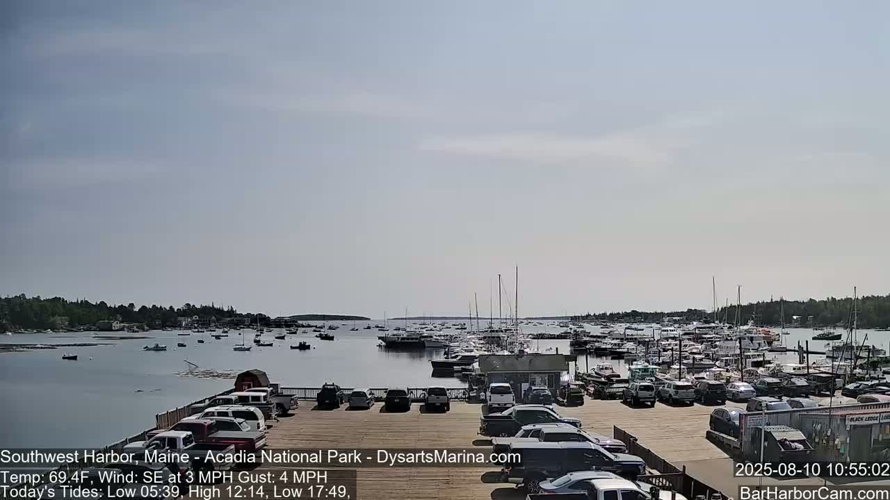 Acadia National Park, Southwest Harbor Live Cam - Maine, USA