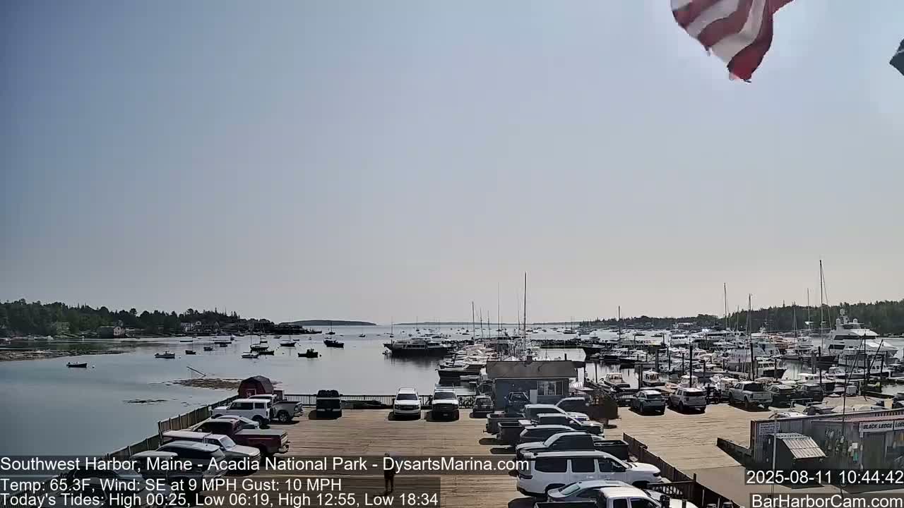 Acadia National Park, Southwest Harbor Live Cam - Maine, USA