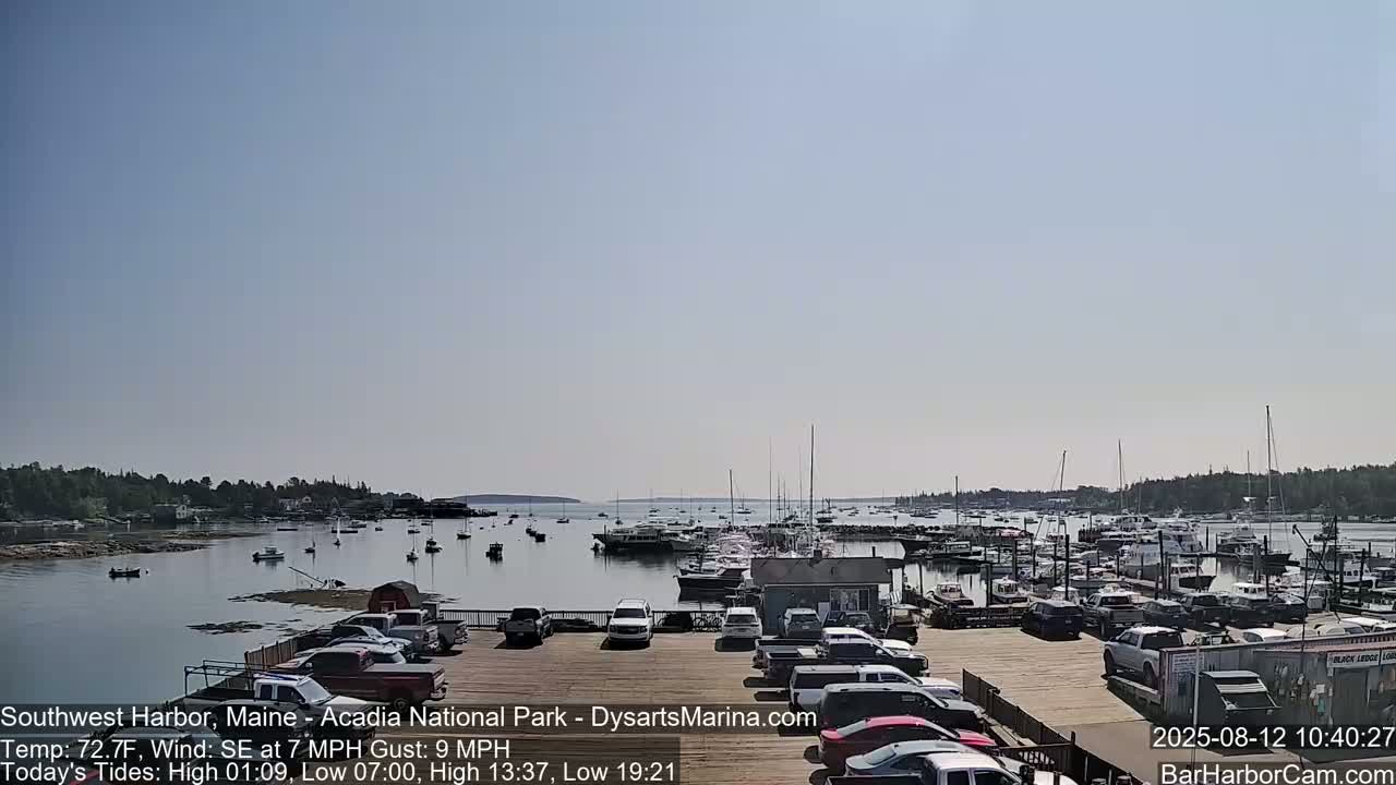 Acadia National Park, Southwest Harbor Live Cam - Maine, USA
