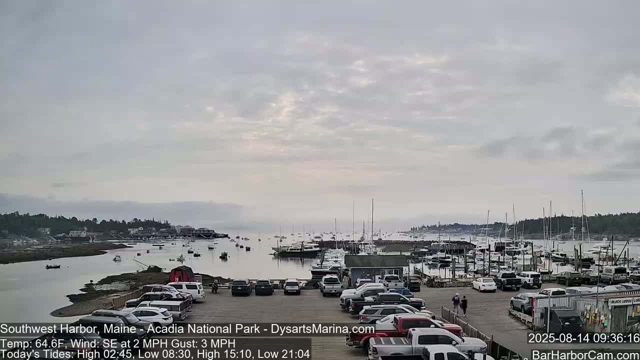 Acadia National Park, Southwest Harbor Live Cam - Maine, USA