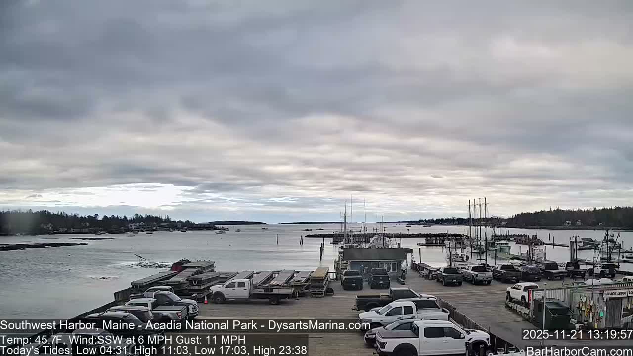 Acadia National Park, Southwest Harbor Live Cam - Maine, USA