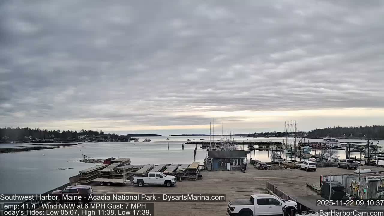 Acadia National Park, Southwest Harbor Live Cam - Maine, USA