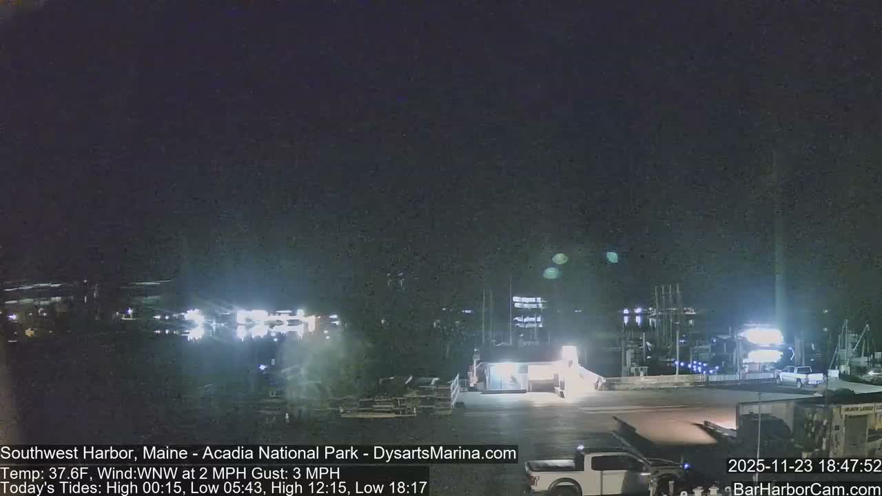 Acadia National Park, Southwest Harbor Live Cam - Maine, USA