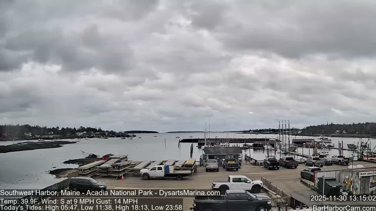 Acadia National Park, Southwest Harbor Live Cam - Maine, USA
