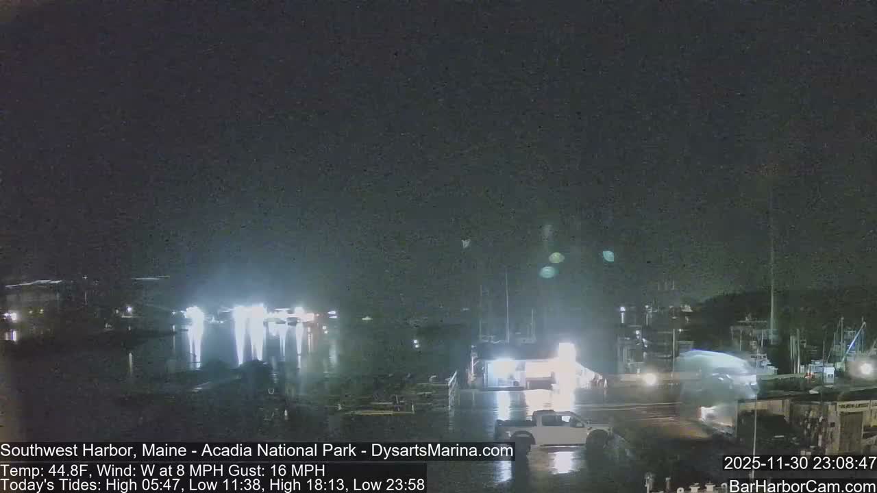 Acadia National Park, Southwest Harbor Live Cam - Maine, USA