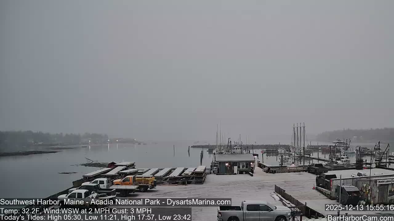 Acadia National Park, Southwest Harbor Live Cam - Maine, USA