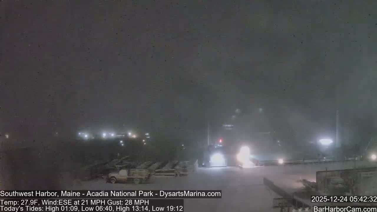 Acadia National Park, Southwest Harbor Live Cam - Maine, USA