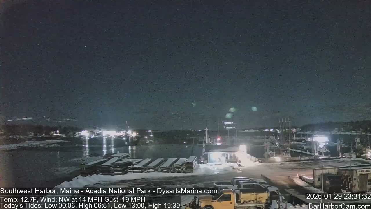 Acadia National Park, Southwest Harbor Live Cam - Maine, USA