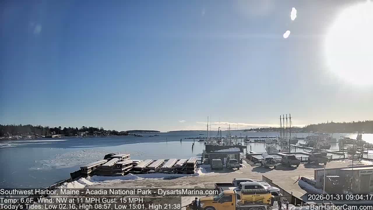 Acadia National Park, Southwest Harbor Live Cam - Maine, USA