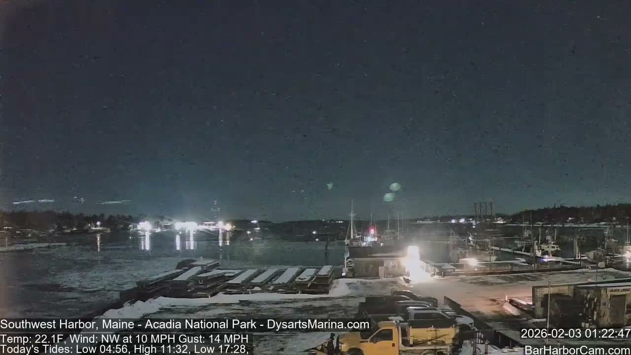 Acadia National Park, Southwest Harbor Live Cam - Maine, USA