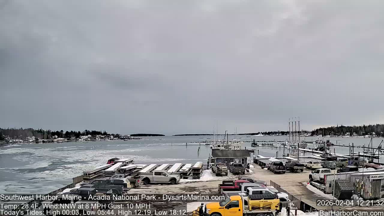 Acadia National Park, Southwest Harbor Live Cam - Maine, USA