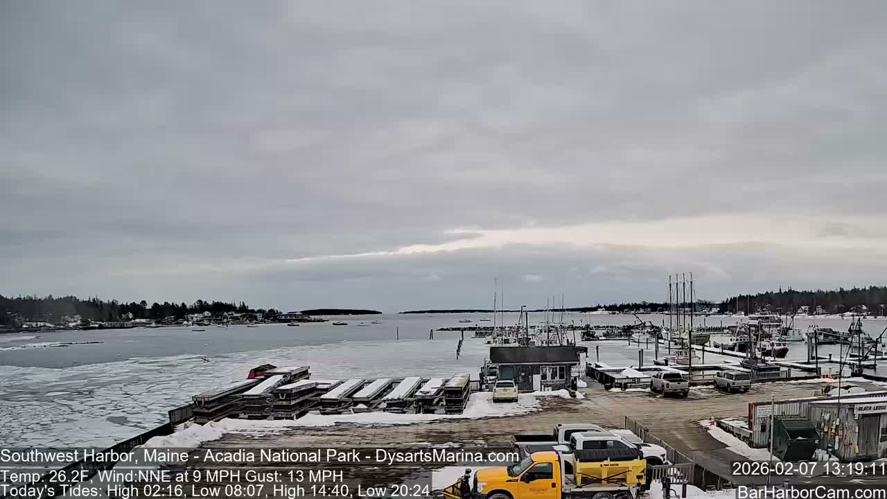 Acadia National Park, Southwest Harbor Live Cam - Maine, USA