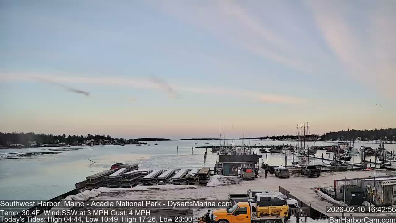 Acadia National Park, Southwest Harbor Live Cam - Maine, USA