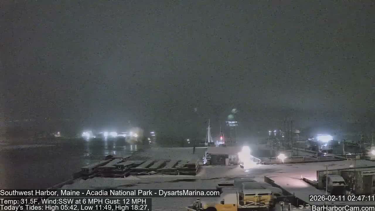 Acadia National Park, Southwest Harbor Live Cam - Maine, USA