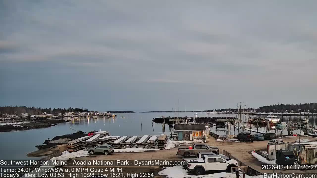 Acadia National Park, Southwest Harbor Live Cam - Maine, USA