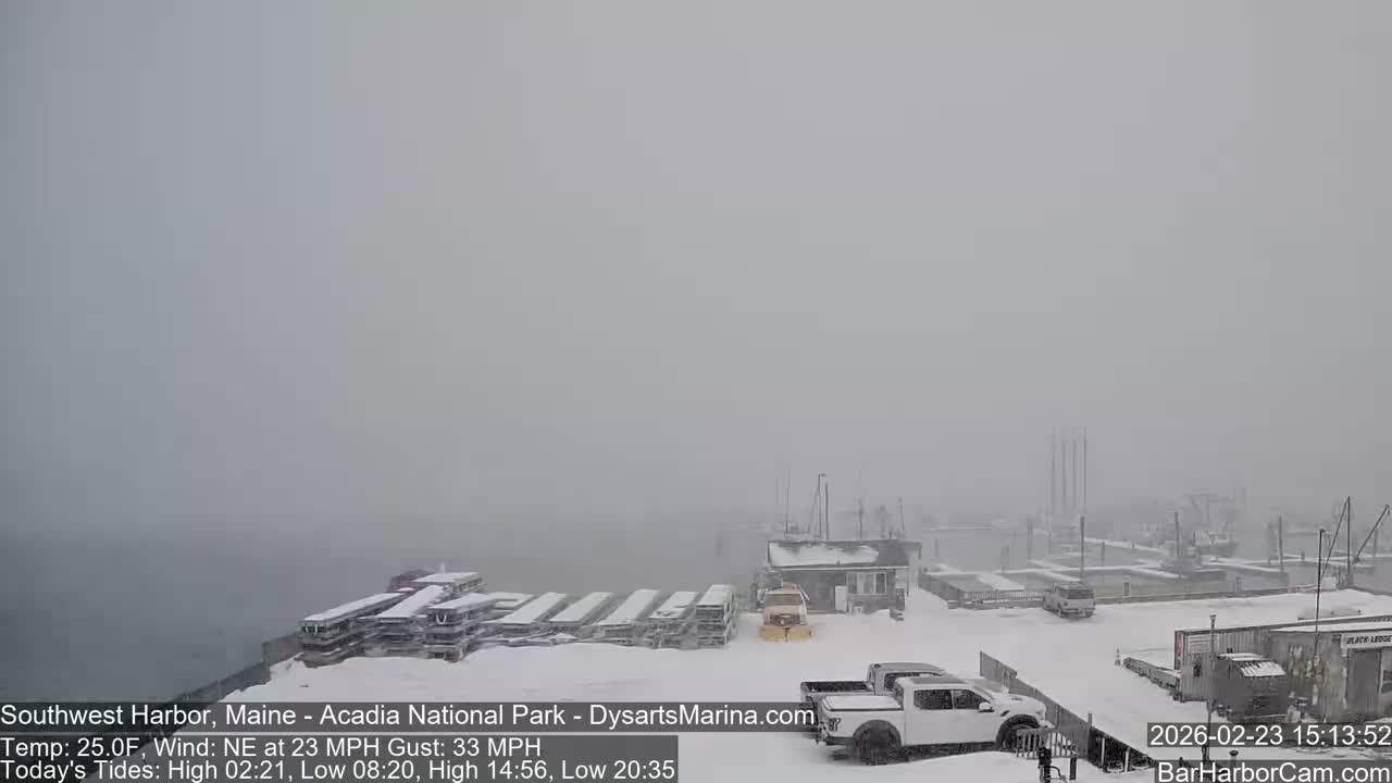 Acadia National Park, Southwest Harbor Live Cam - Maine, USA