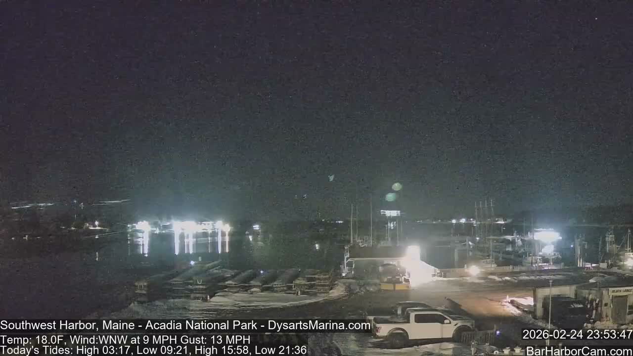 Acadia National Park, Southwest Harbor Live Cam - Maine, USA