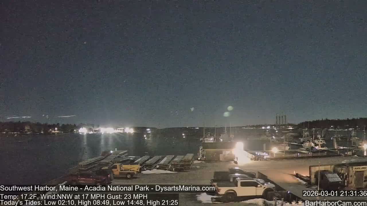 Acadia National Park, Southwest Harbor Live Cam - Maine, USA