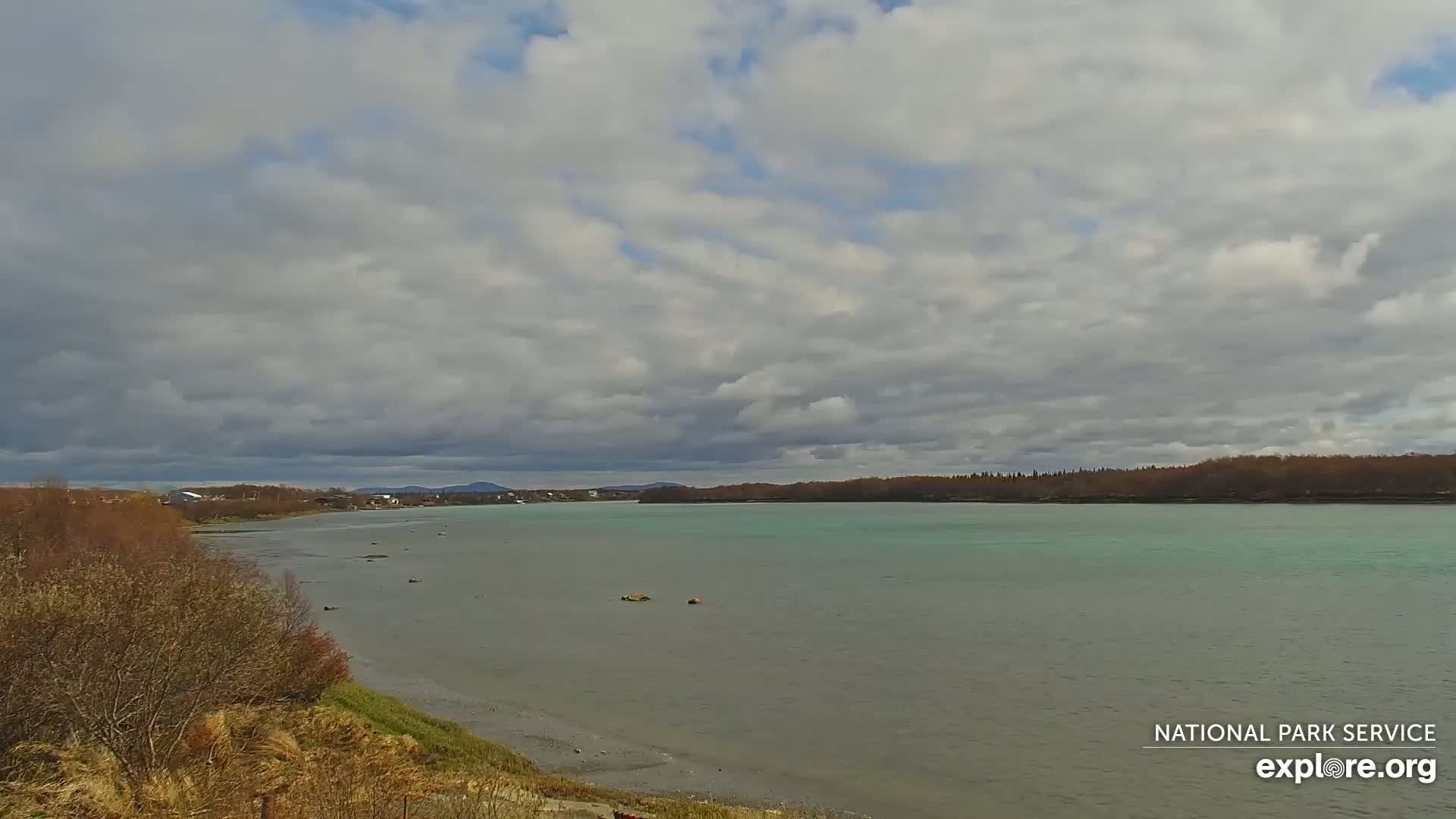 South Naknek, Naknek River Live Cam - Naknek, Bristol Bay Borough, Alaska, USA