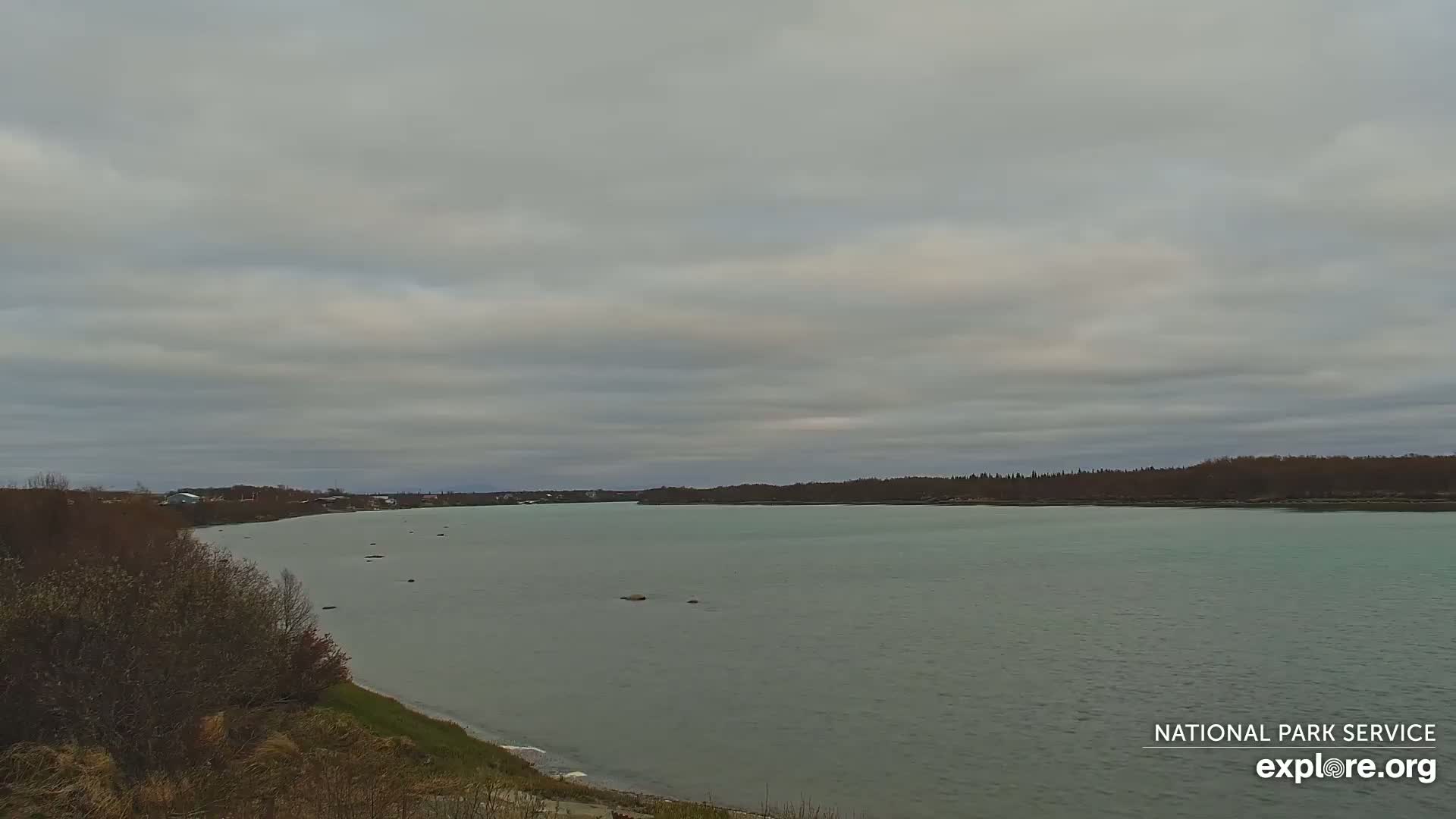 South Naknek, Naknek River Live Cam - Naknek, Bristol Bay Borough, Alaska, USA