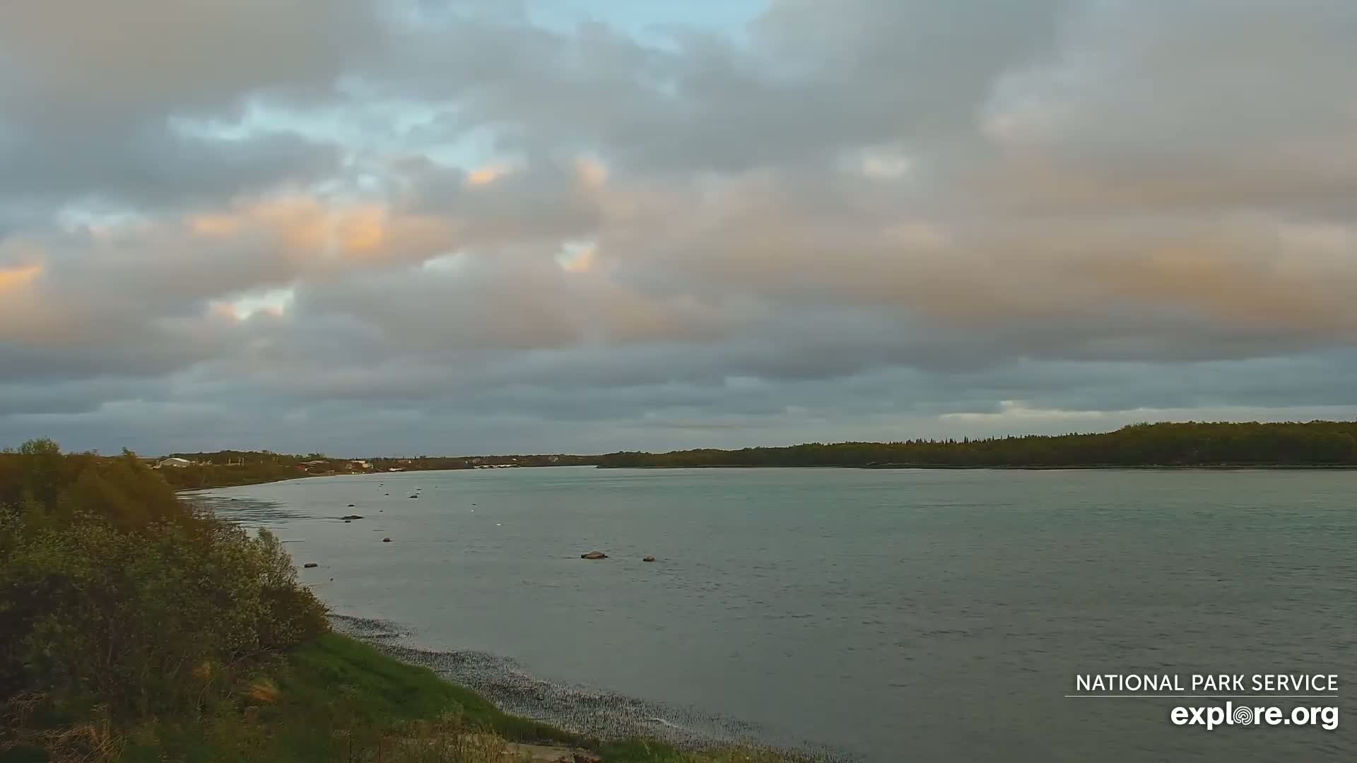 South Naknek, Naknek River Live Cam - Naknek, Bristol Bay Borough, Alaska, USA