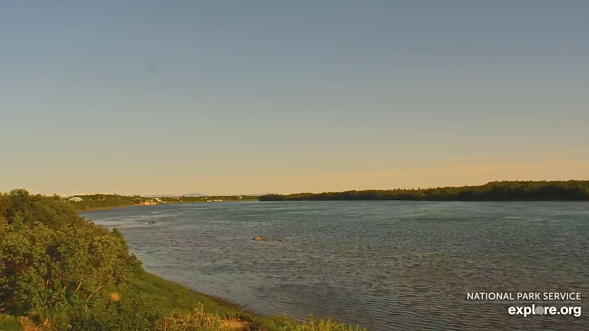 South Naknek, Naknek River Live Cam - Naknek, Bristol Bay Borough, Alaska, USA