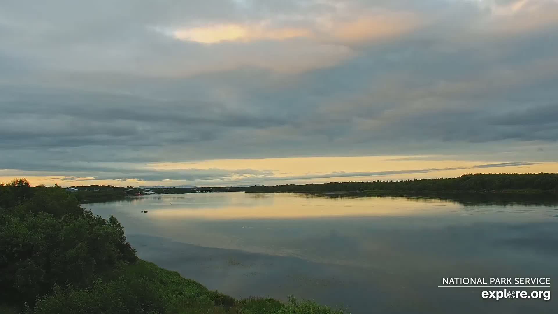 South Naknek, Naknek River Live Cam - Naknek, Bristol Bay Borough, Alaska, USA