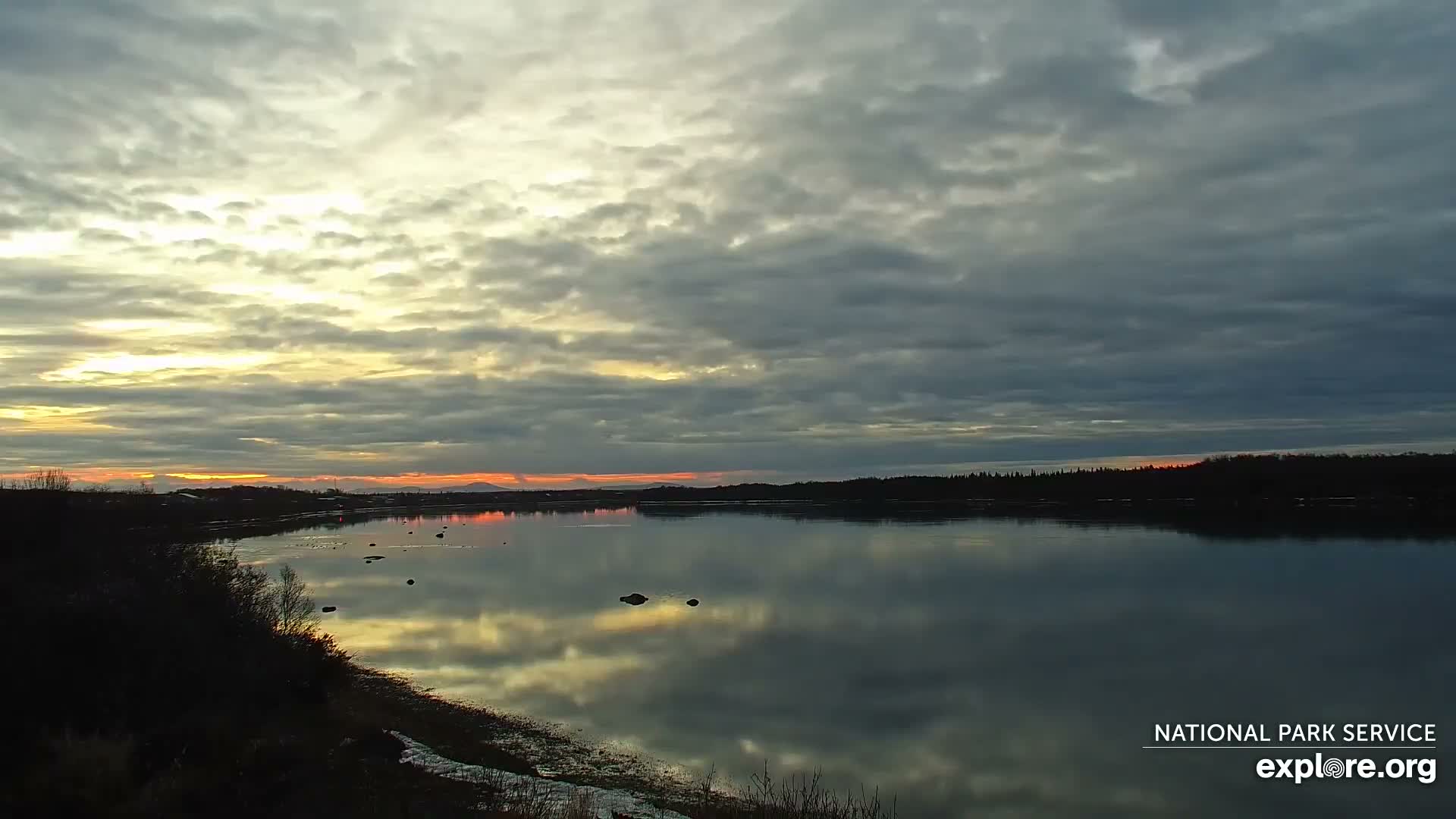 South Naknek, Naknek River Live Cam - Naknek, Bristol Bay Borough, Alaska, USA