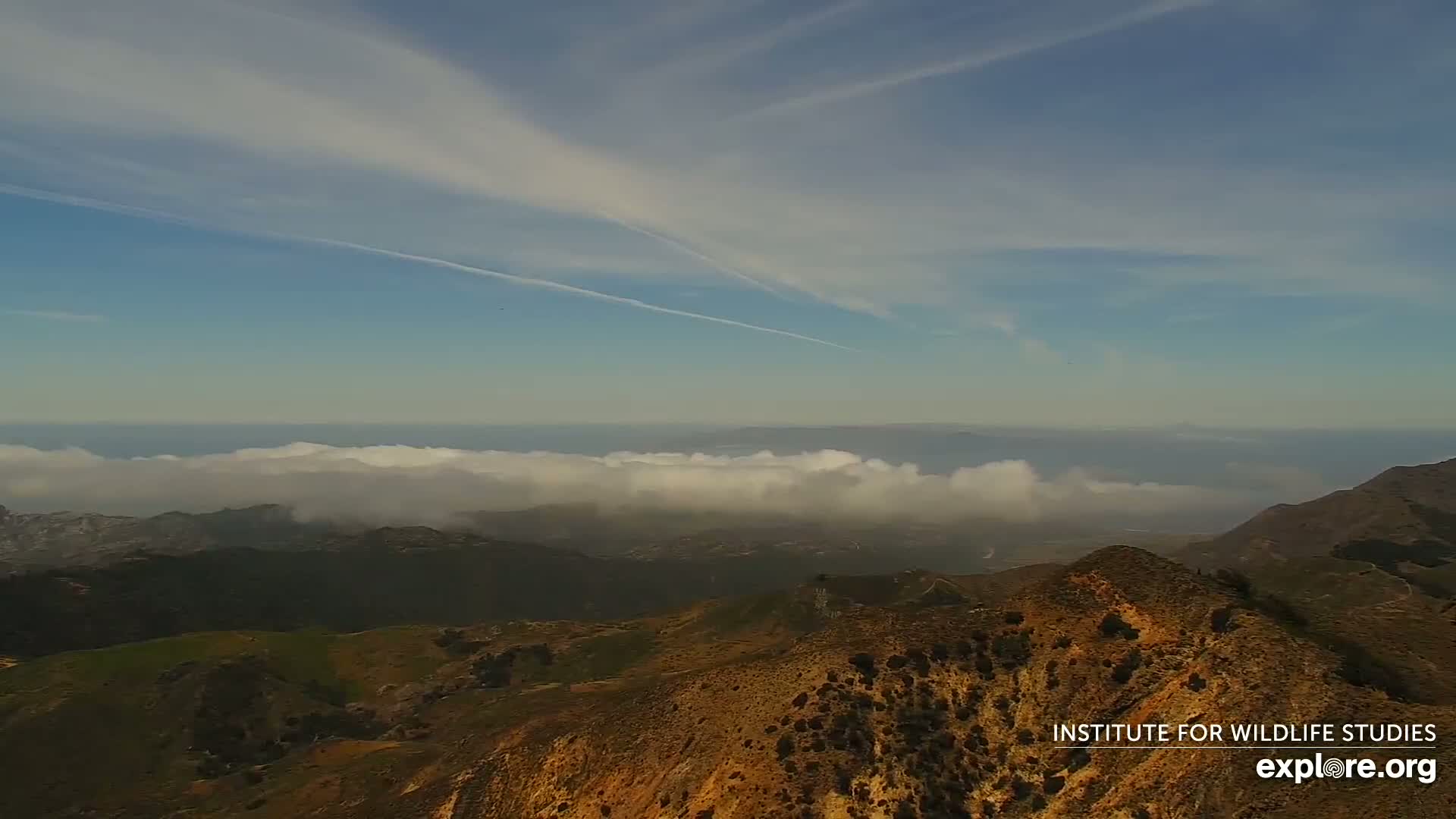 Santa Paula, Channel Islands & Pasific View from Santa Paula Peak & Last Change Trail Live Cam - Santa Paula, Ventura, California, USA