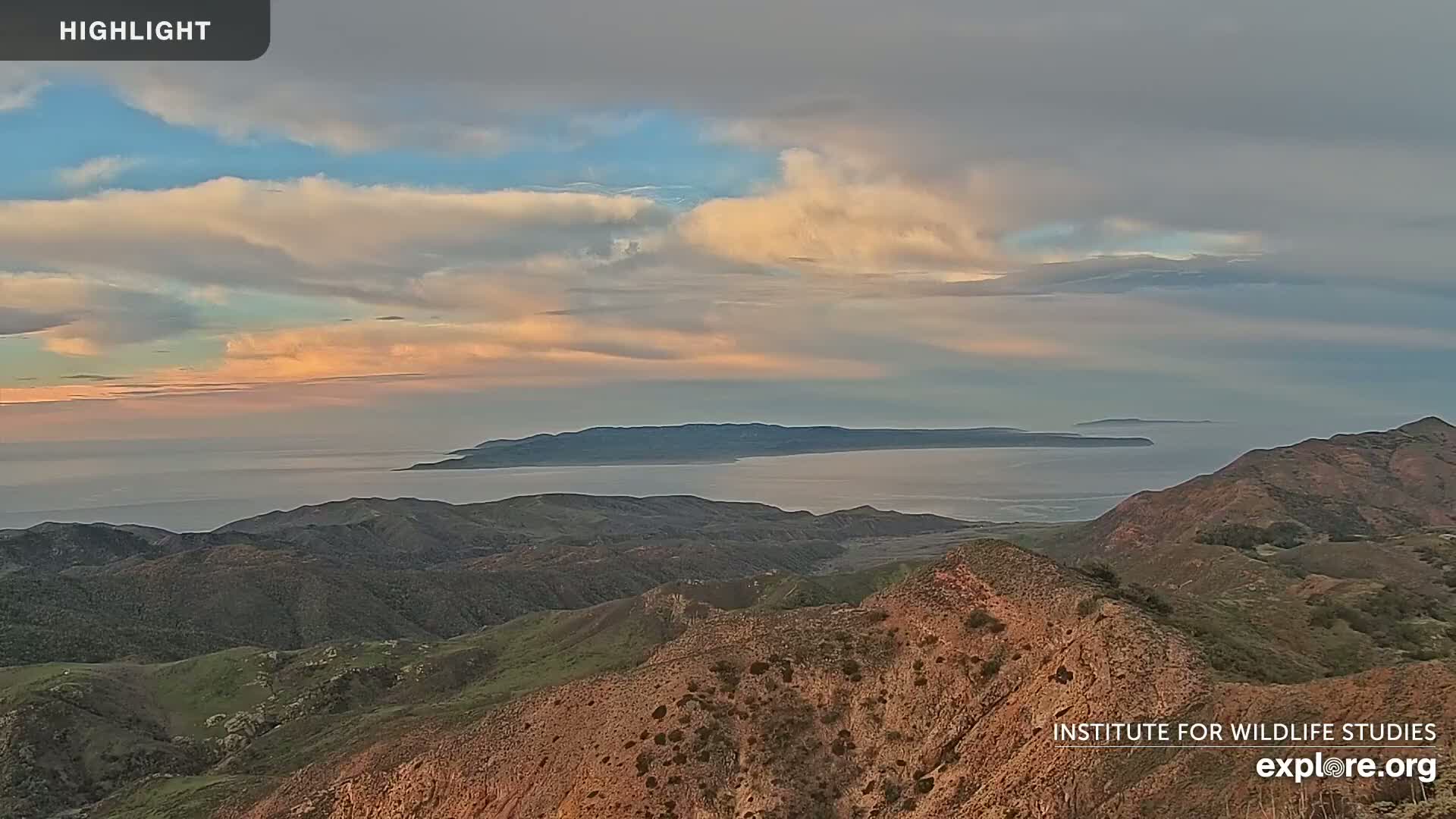 Santa Paula, Channel Islands & Pasific View from Santa Paula Peak & Last Change Trail Live Cam - Santa Paula, Ventura, California, USA
