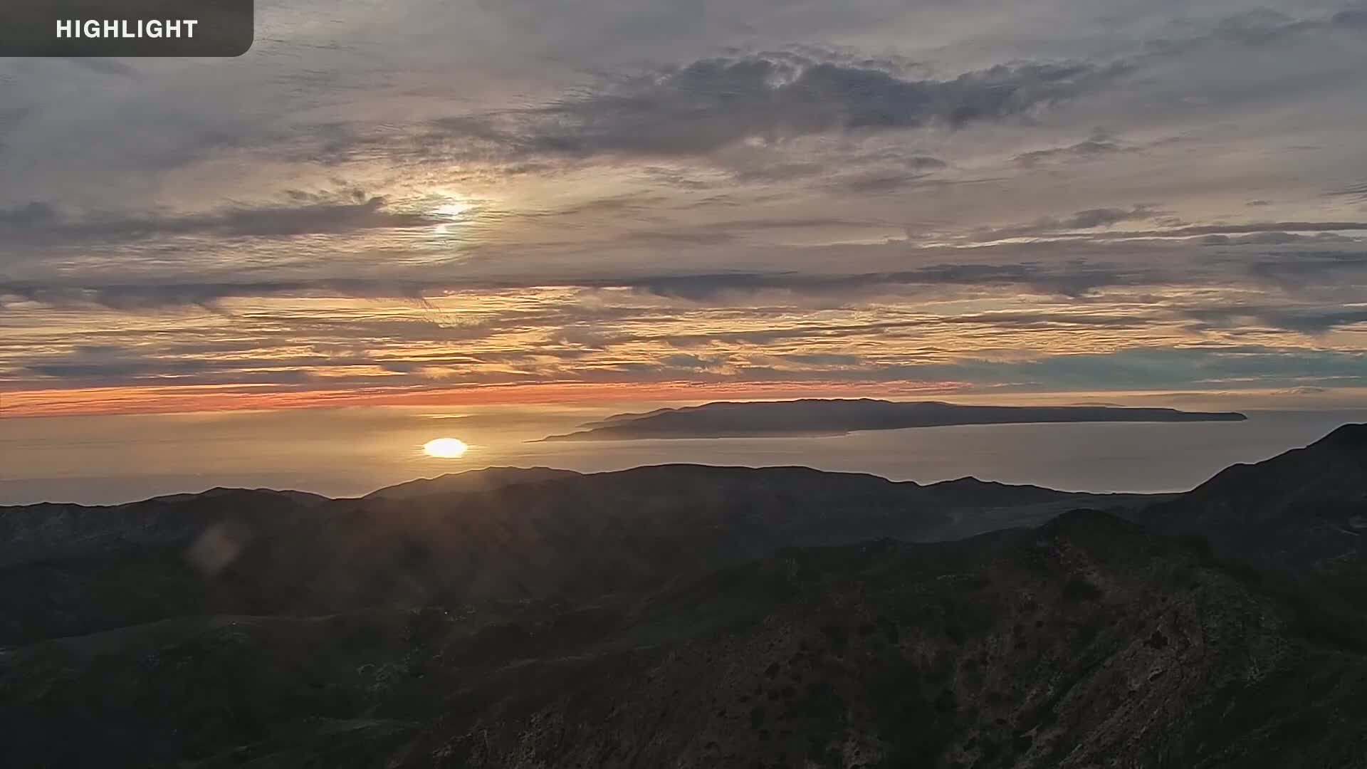 Santa Paula, Channel Islands & Pasific View from Santa Paula Peak & Last Change Trail Live Cam - Santa Paula, Ventura, California, USA