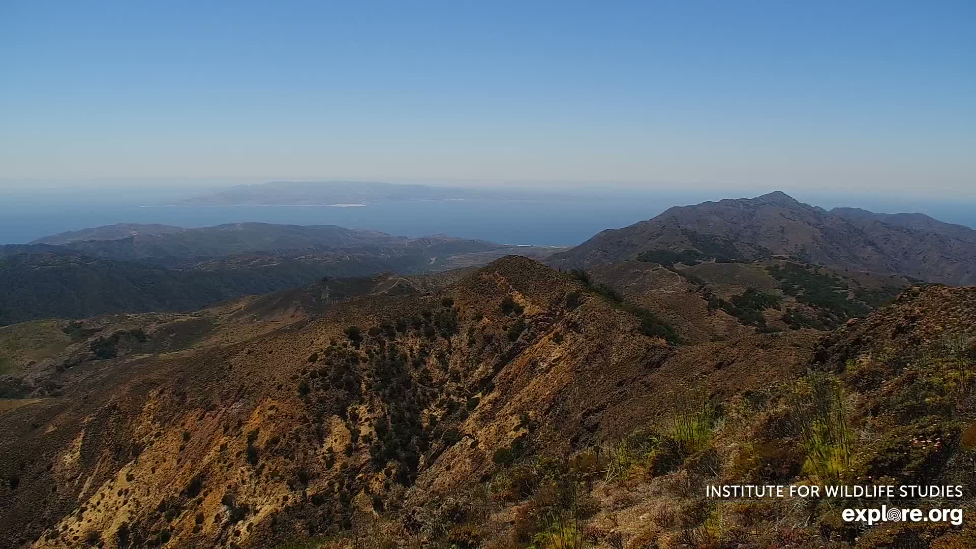 Santa Paula, Channel Islands & Pasific View from Santa Paula Peak & Last Change Trail Live Cam - Santa Paula, Ventura, California, USA