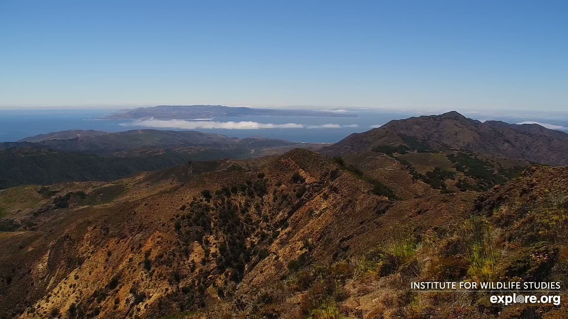 Santa Paula, Channel Islands & Pasific View from Santa Paula Peak & Last Change Trail Live Cam - Santa Paula, Ventura, California, USA
