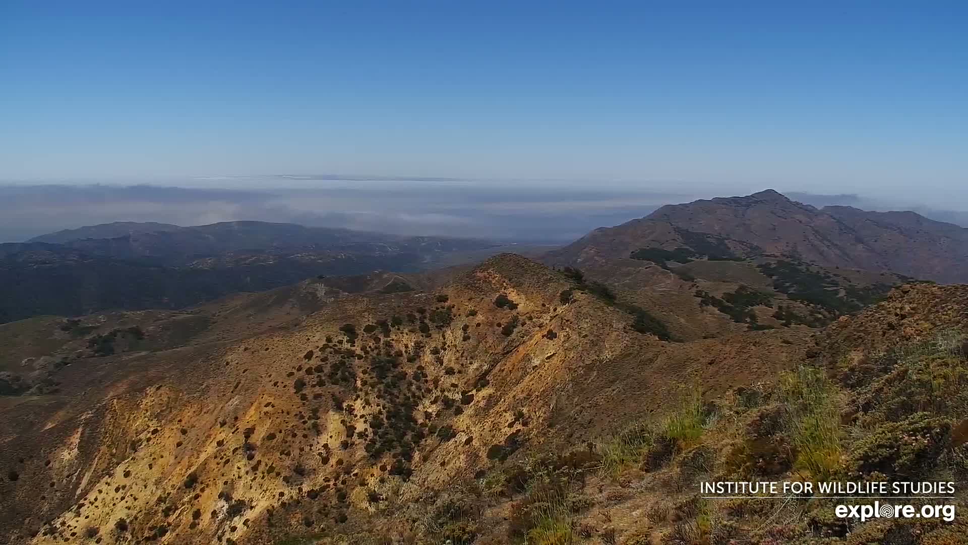 Santa Paula, Channel Islands & Pasific View from Santa Paula Peak & Last Change Trail Live Cam - Santa Paula, Ventura, California, USA